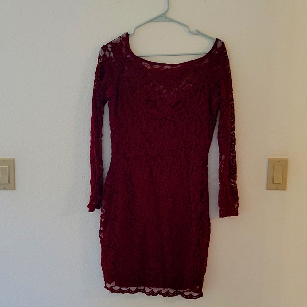 Fitted Lace Dress